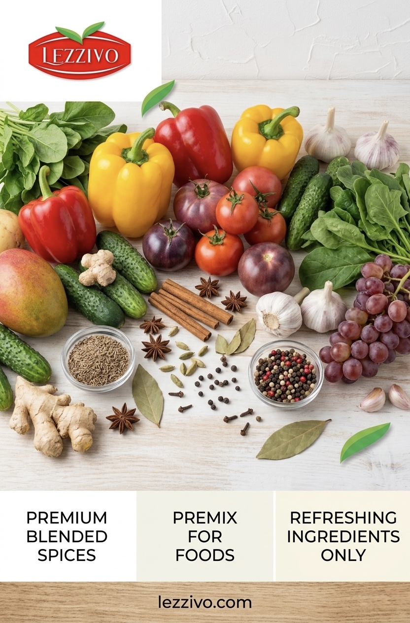 Lezzivo peri peri seasoning powder and tomato seasoning powder